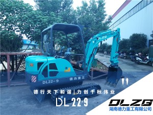 DL 22-9微型挖掘机